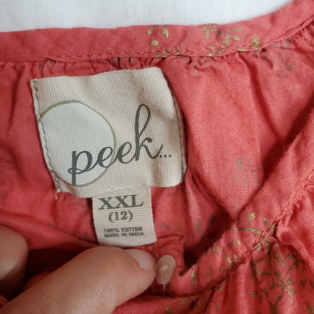 Peek paisley short sleeve blouse - Picture 6 of 6